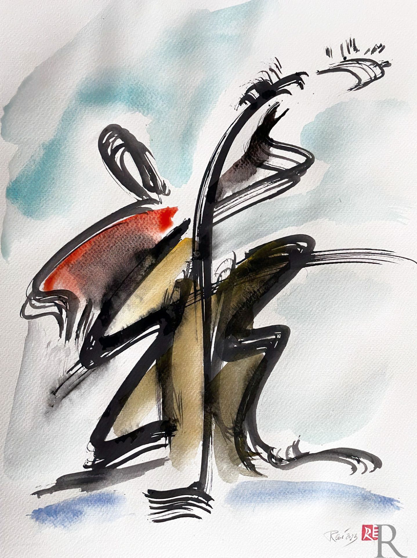 René Egger, Grafik, zeitgenössische Malerei, moderne Kunst, Kunstgalerie, Ehrwald, Tirol, artrene 